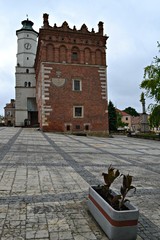 Sandomierz, widok na ratusz © Marta