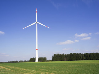 Obraz premium Windrad Energie Umwelt Energiegewinnung
