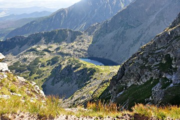 Hala Gąsienicowa ze szlaku na Świnicką Przełęcz, Tatry © Marta