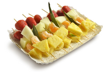 Skewers of Mixed Fruit