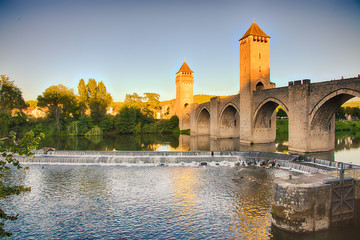 A pretty village in the Perigord, France