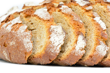Brot geschnitten