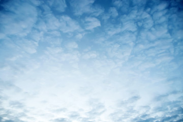 blue tone sky background 