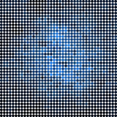 abstract vector colored round dots background