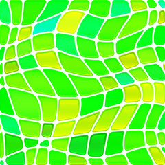 abstract vector stained-glass mosaic background