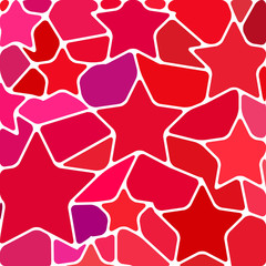 abstract vector stained-glass mosaic background