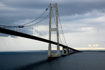 Fototapeta na wymiar Øresundbroen/ The Sound Bridge