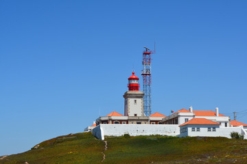 Fototapeta na wymiar Cabo da Roca. Lighthouse.