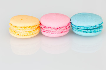 Traditional French homemade macaroons
