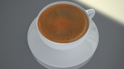 cup of coffee 3D