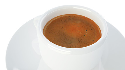 Fototapeta premium cup of coffee 3D