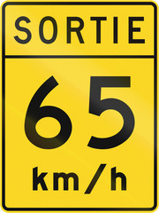 Exit Speed in Canada