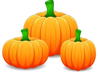 Cartoon pumpkin