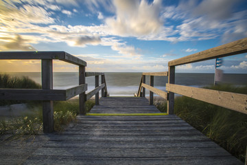 Obraz premium Sonnenuntergang - Sylt