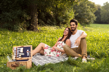 A romantic day outdoors