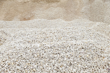 Pile of rubble and stones