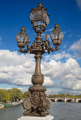 Bridge of Alexandre III in Paris