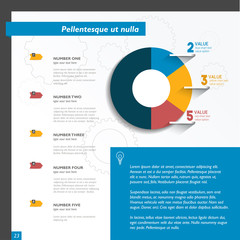 Brochure, flyer, newsletter, annual report layout template. Business background concept.