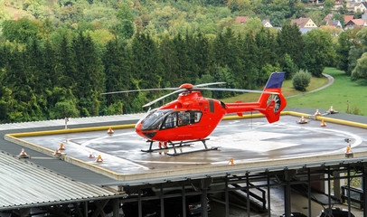 red helicopter
