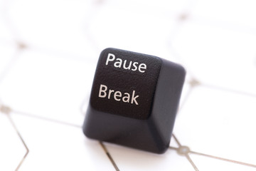 keyboard black button pause break
