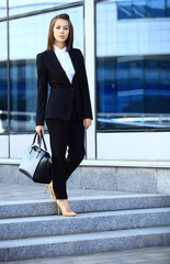 Portrait of a successful business woman smiling