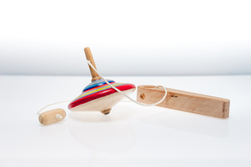 Trottola in legno