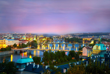 Prague cityscape