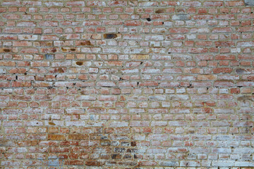 Old vintage brick wall.