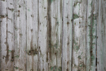 Old vintage wooden fence.