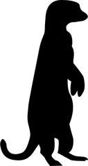 Merkat Silhouette