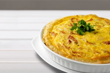 Quiche.