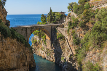 Fototapeta na wymiar Amalfi Coast - Furore