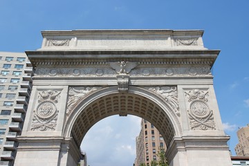 Fototapeta na wymiar New York - Washington Arch