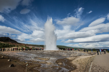 Gayser - Islanda - Strokkur - Geysir © mariettothebest