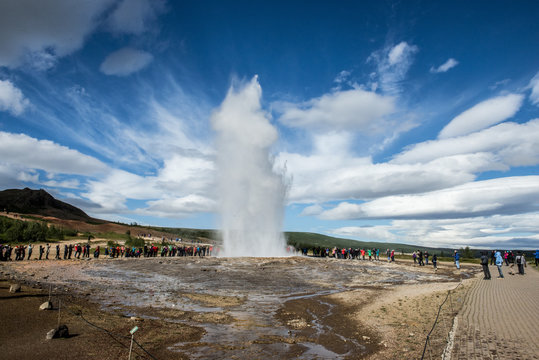 Gayser - Islanda - Strokkur - Geysir