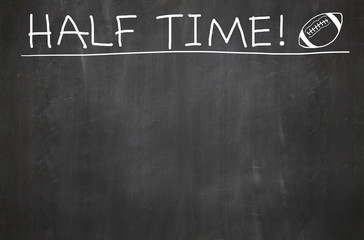 Football chalkboard