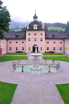 Castel Wolfsthurn or Castel Mareta val di racines, south tyrol, Italy