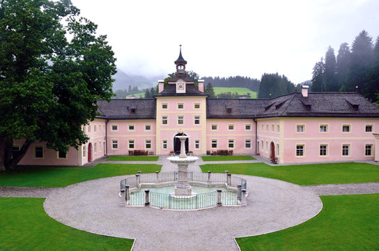 Castel Wolfsthurn or Castel Mareta val di racines, south tyrol, Italy