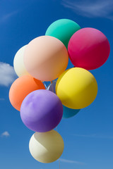 Fototapeta na wymiar colourful balloons