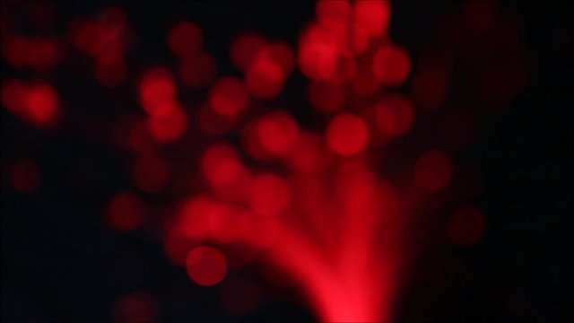red bokeh abstract background