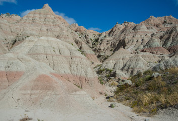 Badlands National Park in South Dakota