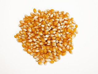 Bulk of corn grains