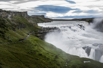 Fototapeta premium Cascate Gulfoss - Islanda