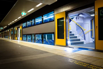 Deurstickers Metro& 39 s van Sydney © 孤飞的鹤
