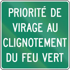 Turning Priority in Canada