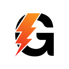 initial Lightning Logo