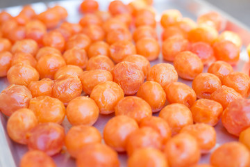 Duck yolk boil eggs