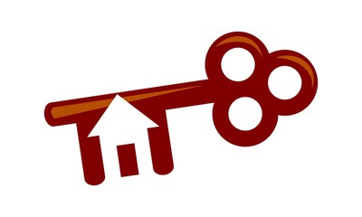 Real estate home and key