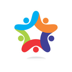 Community, family, health, team, work, people abstract