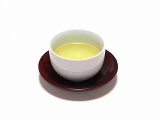 温かい日本茶